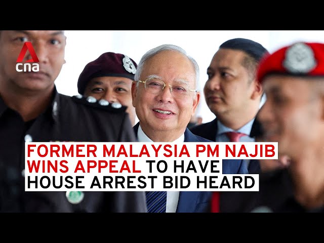 ⁣Former Malaysia PM Najib Razak wins appeal to have house arrest bid heard in High Court