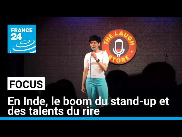 ⁣En Inde, le stand-up et les nouveaux talents du rire en plein essor • FRANCE 24