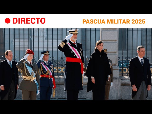 ⁣PASCUA MILITAR   EN DIRECTO: Los REYES la presiden junto a la PRINCESA LEONOR en el PALACIO REAL