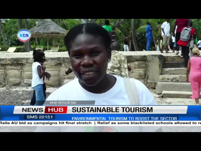 ⁣Activists in Malindi call for clean tourism