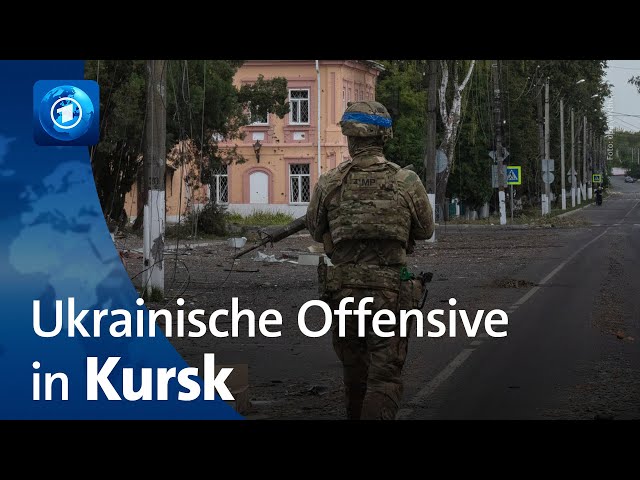 ⁣Russische Grenzregion: Ukrainische Offensive in Kursk