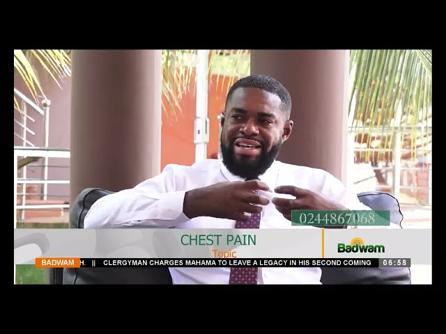 ⁣Health Tips: Chest Pain - Badwam Afisem on Adom TV (06-01-25)