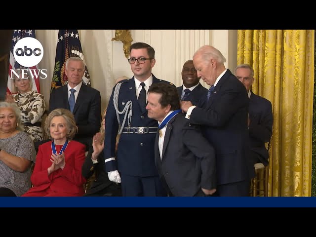 ⁣Michael J. Fox, Hillary Clinton among 19 Presidential Medal of Freedom honorees