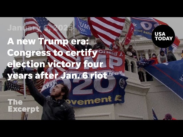 ⁣A new Trump era: Congress to certify election victory four years after Jan. 6 riot | The Excerpt