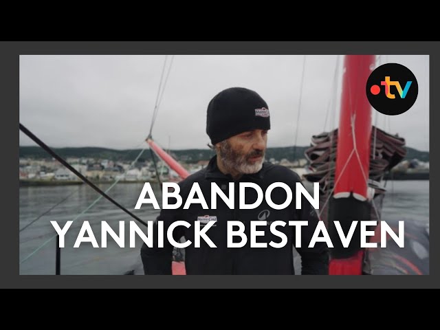 ⁣Vendée Globe : abandon de Yannick Bestaven à Ushuiaia