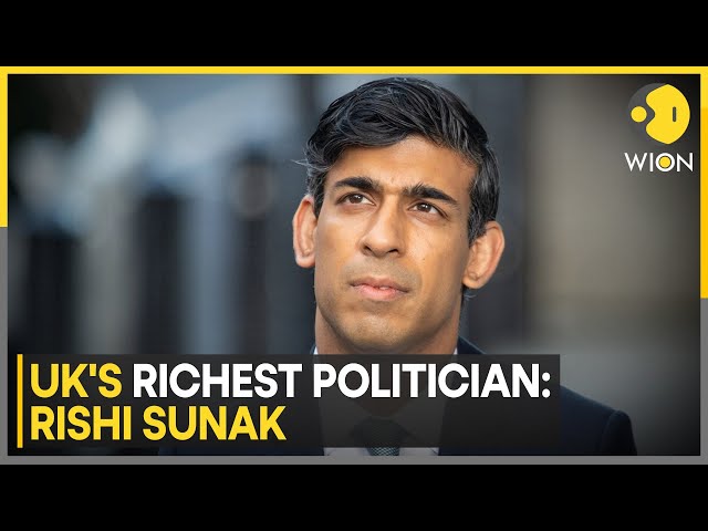 ⁣Rishi Sunak Named the UK’s Richest Politician, Combined Wealth With Wife Reaches $812 Million | WION