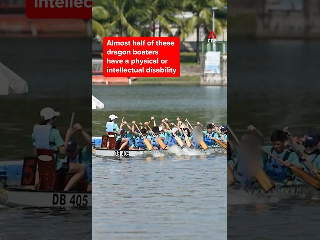 ⁣The dragon boat team that empowers paddlers with disabilities