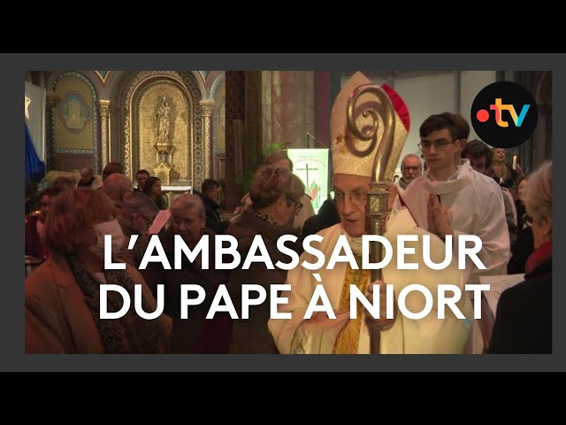 ⁣L'ambassadeur du Pape à Niort