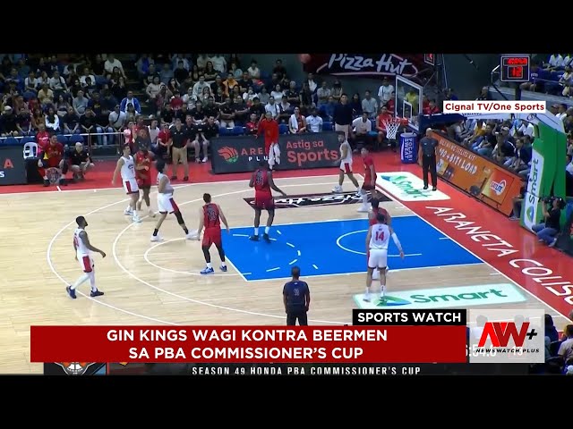 ⁣Gin Kings wagi kontra Beermen, Alex Eala makakaharap si Jana Fett ng Croatia | Sports Watch