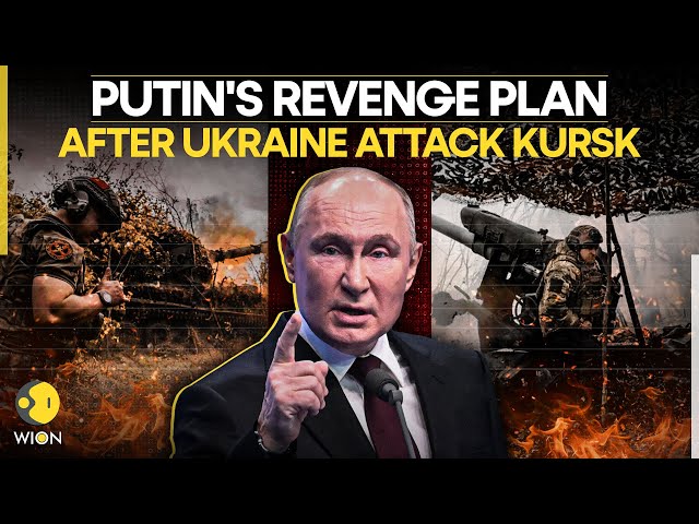 ⁣Russia-Ukraine War: Putin's Revenge Attack After Ukraine Targets Russia's Kursk Region | W