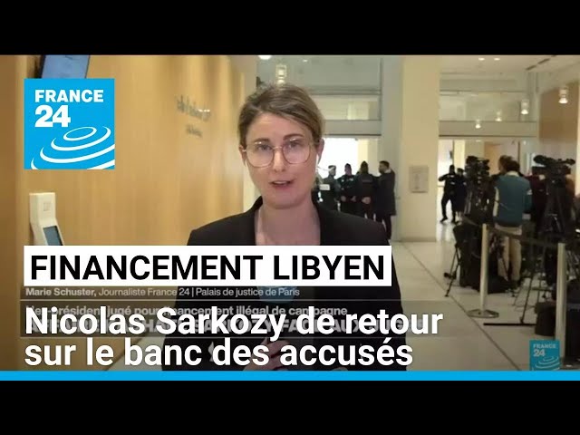 ⁣Soupçons de financement libyen : Nicolas Sarkozy de retour sur le banc des accusés • FRANCE 24