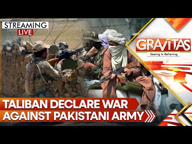 ⁣Taliban Declare 360-Degree War Against Pakistani Army | GRAVITAS LIVE