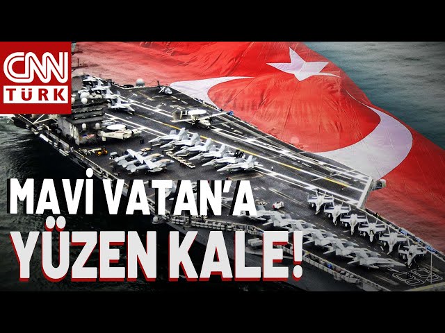 ⁣BİR İLK! İşte Türkiye'nin Yeni Uçak Gemisi... Milli Uçak Gemisinin Özellikleri Neler?