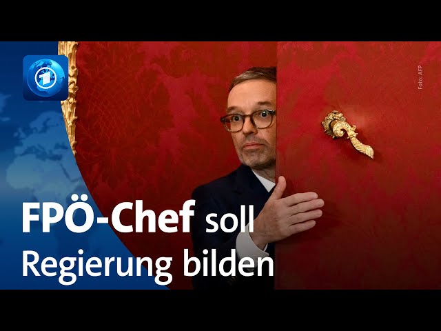 ⁣Österreich: FPÖ bekommt Auftrag zur Regierungsbildung