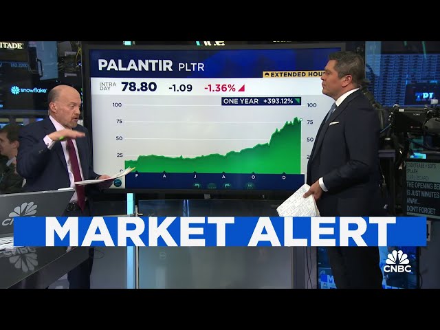 ⁣Cramer's Mad Dash: Palantir