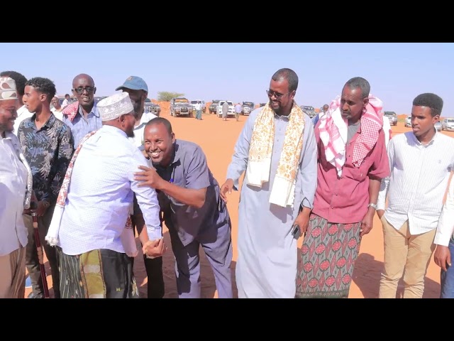 ⁣Masuuliyiin ka tirsan Galmudug ayaa Gaalkacyo ku soo dhaweeyay mid kamid ah Salaadiinta Mudug.