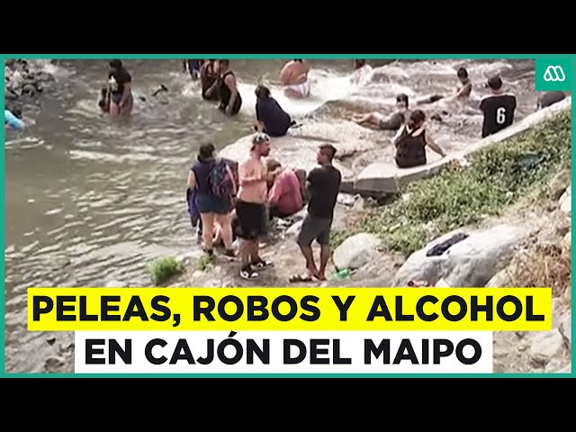 ⁣Peleas, robos y exceso de alcohol en Cajón del Maipo: Las denuncias de los residentes en la zona