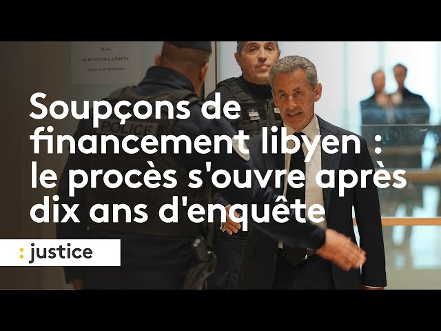 ⁣Soupçons de financement libyen : le procès s’ouvre après dix ans d’enquête