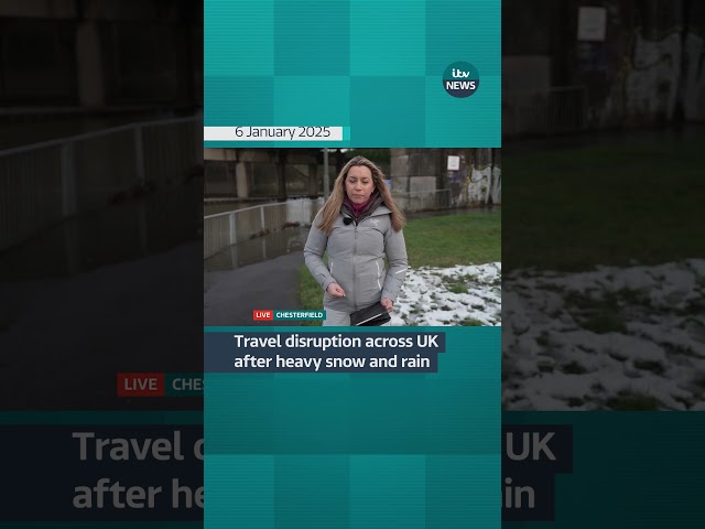 ⁣Fresh weather warnings issued after weekend of heavy snow and rain across the country #itvnews