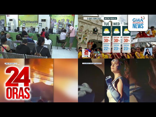 ⁣24 Oras: (Part 2) Sagot ng PhilHealth sa pagpapagamot ng ilang sakit, tinaasan ng 50%;..., atbp.