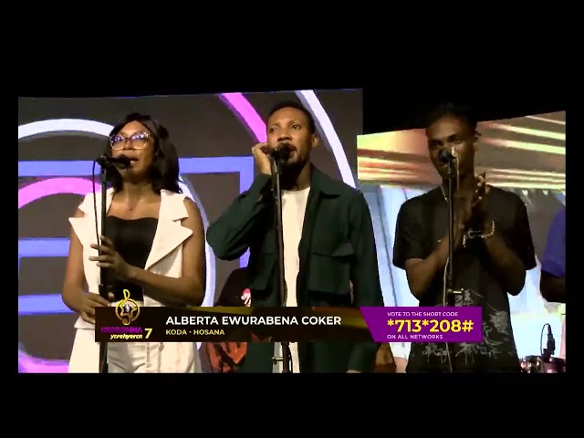 ⁣Alberta Ewurama Coker's performance on Nsoromma Season 7 (06-01-25)