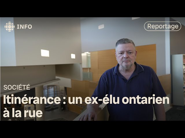 ⁣Passé « entre les mailles du filet », un ex-député sans-abri soulève un élan de solidarité