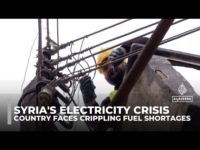 ⁣Syria's electricity crisis: New administration says it aims to resolve situation