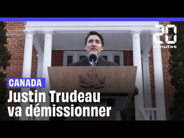 ⁣Canada : Justin Trudeau annonce qu'il va démissionner