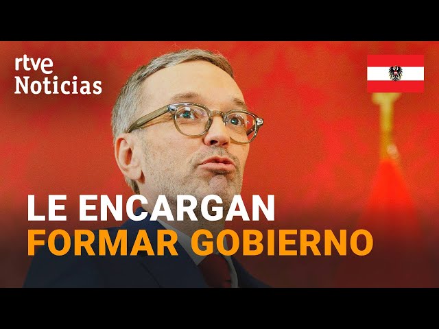 ⁣AUSTRIA: El presidente federal encarga al ULTRADERECHISTA KICKL formar un NUEVO GOBIERNO | RTVE