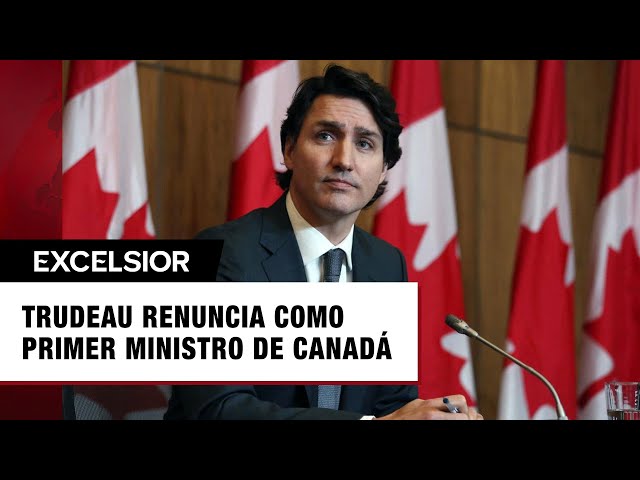 ⁣LO ÚLTIMO: Justin Trudeau renuncia como primer ministro de Canadá