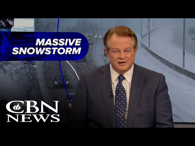 ⁣Blizzard Conditions | News on The 700 Club - January 6, 2025