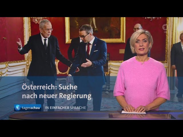 ⁣tagesschau in Einfacher Sprache 19:00 Uhr, 06.01.2025