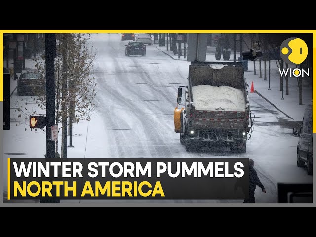 ⁣US Winter Storm: 60 Million Americans Under Winter Weather Alerts | World News | WION