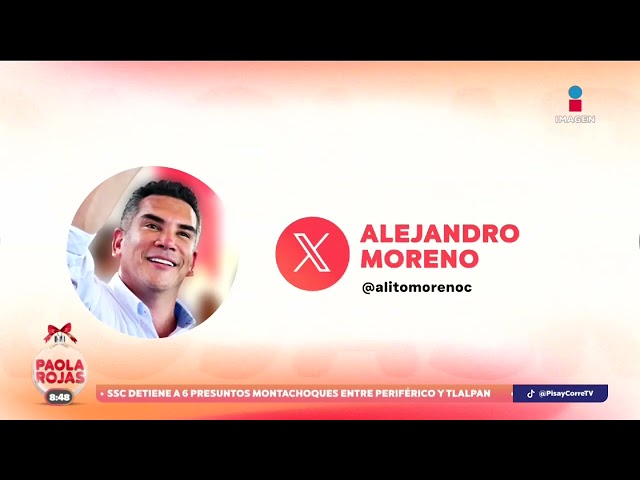 ⁣“Alito” Moreno e Ignacio Mier protagonizan polémica a través de redes sociales | DPC con Paola Rojas