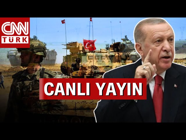 ⁣Erdoğan'ın Operasyon Mesajı Net: "Bir Gece Ansızın Gelebiliriz!"  #CANLI