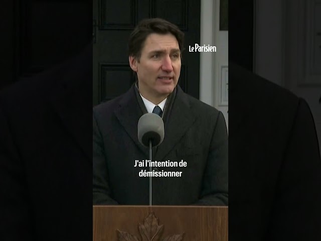 ⁣Canada : démission du Premier ministre Justin Trudeau