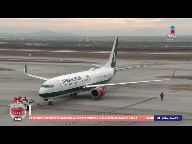 ⁣Mexicana de Aviación suspende ocho rutas aéreas | DPC con Paola Rojas