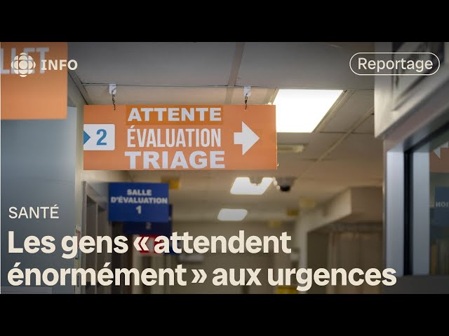 ⁣Les urgences du Québec débordées