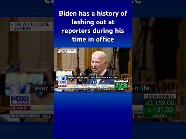 ⁣Biden scolds reporters: I know more world leaders than any one of you #shorts