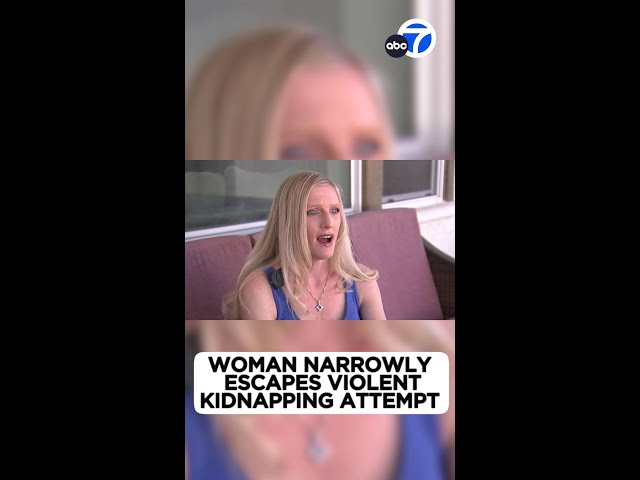 ⁣Temecula woman recounts narrowly escaping violent kidnapping attempt