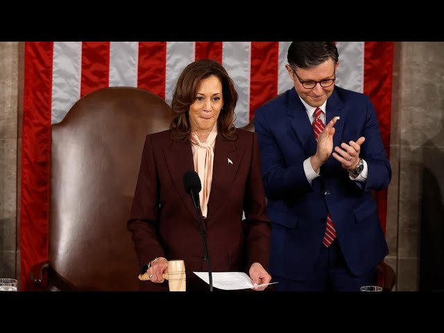 ⁣Congress certifies Trump's 2024 election win against Harris | Special Report