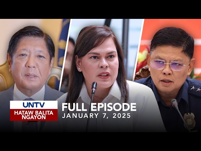 ⁣UNTV: Hataw Balita Ngayon | January 7, 2025