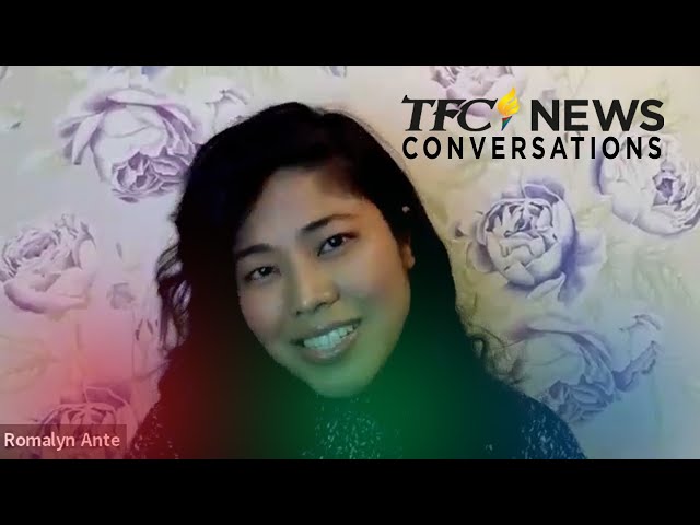 ⁣'Agimat' author Romalyn Ante on TFC News Conversations