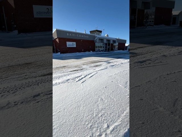 ⁣L’aéroport de Baie-Comeau en difficulté financière | Vidéojournal