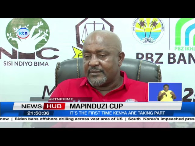 ⁣Kenya prepare to face Tanzania in the Mapinduzi Cup