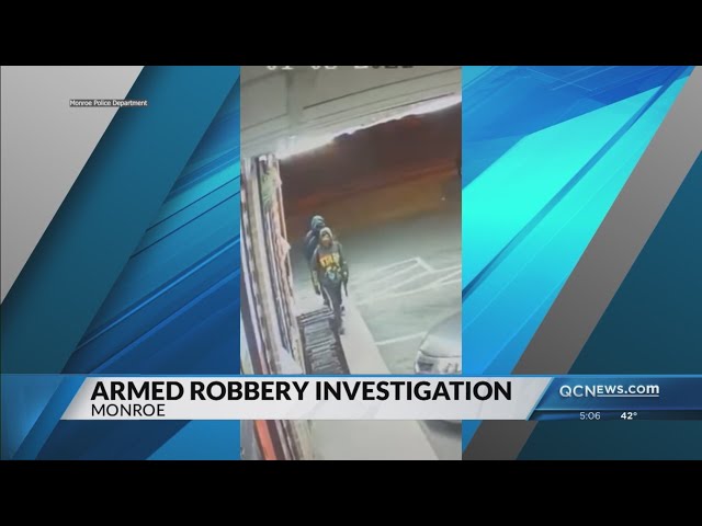 ⁣Monroe police need help identifying three alleged armed robbery suspects