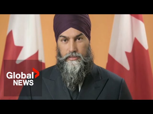 ⁣“Not just Trudeau”: Singh says NDP ready to bring down Liberal party