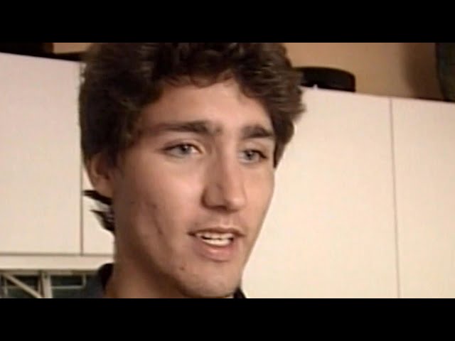 ⁣ARCHIVE | 1995 interview with a 23-year-old Justin Trudeau