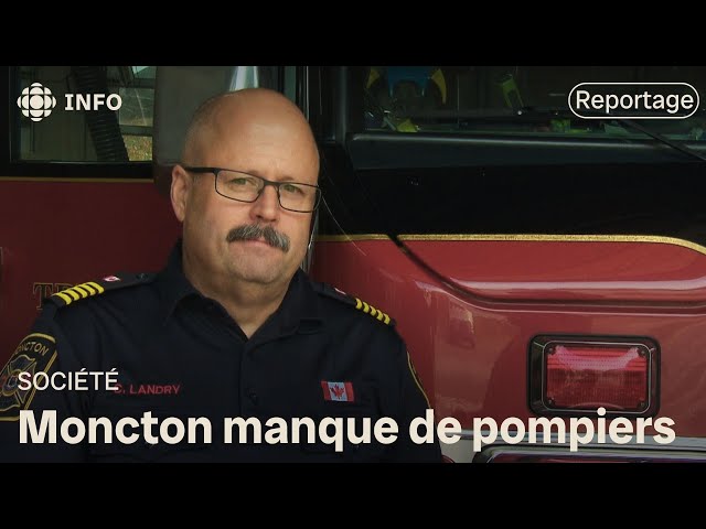 ⁣Les appels aux pompiers de Moncton ont explosé de 144 % en 4 ans