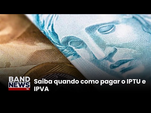 ⁣Ano começa com pagamento de impostos em todo o país | BandNewsTV